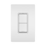 Legrand RCD33W Two Single Pole/3-Way Switches, White