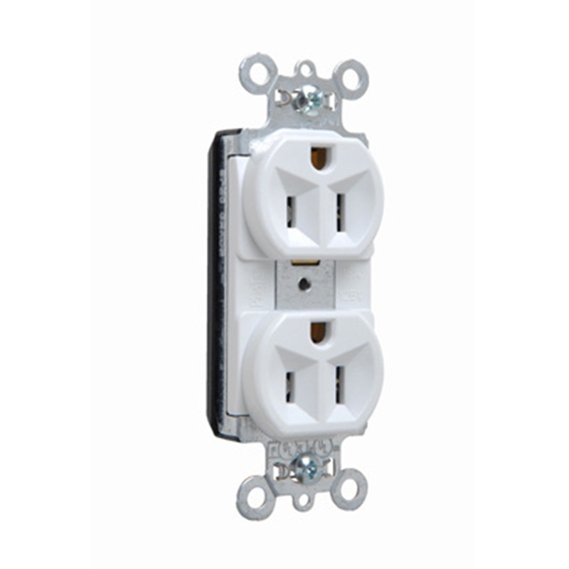Legrand PT5362W PlugTail® Spec Grade Receptacles, 20A, 125V, White