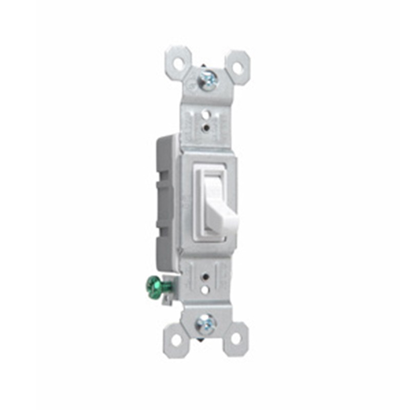 Legrand 660WG Trademaster® Grounding Toggle Switch, White