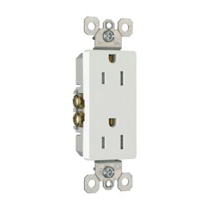 Legrand 885TRW Tamper-Resistant Outlet, White