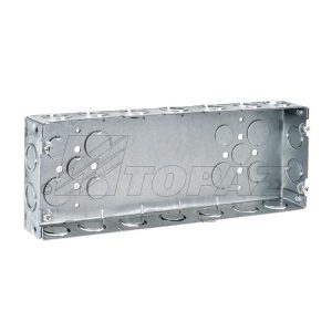 Topaz MSB15 1-5/8in Deep Multi-Gang Switch Boxes 5 Gang