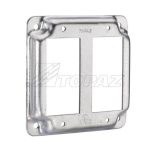 Topaz C2240 4in Square Industrial Cover, 5/8in Raised