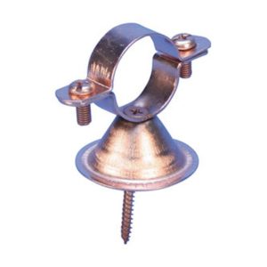 nVent Caddy BH0050CP Bell Hanger Pipe Clamp, 1/2in Pipe