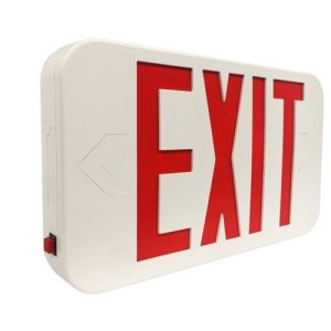 Morris 73512 Red LED Wh Hous Exit Self Diag