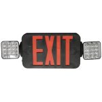 Morris 73443 LED Red Combo Blk House RC Sq