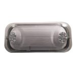 Morris 73398 Wproof LED Em Lt Wh w/Shield