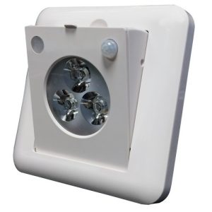 Morris 73003 Jbox Adjust Emerg Light w/PIR