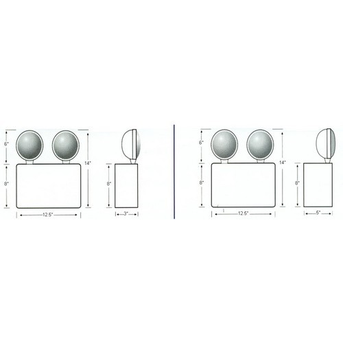 Morris 73180 100W 12V Remote Emergency Lt