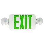 Morris 73042 Micro LED GREEN Combo WH Housing
