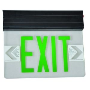Morris 73317 Green Panel Blk Surf Edge Lit