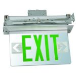 Morris 73335 Green Panel Al Recess Edge Lit