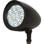 Morris 71691B Bu Flood 40W 120-277 3000K Br 45°