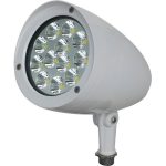 Morris 71698B Bu Flood 40W 120-277 5000K Wh 45°