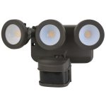 Morris 72564 3 LED Security Lt 36Whatts 3000K Br