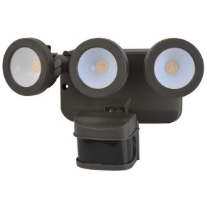 Morris 72564 3 LED Security Lt 36Whatts 3000K Br