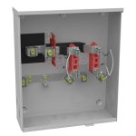 Milbank U1980-O-HSP 4 Terminal Ringless Plain Top Stainless Steel Hasp