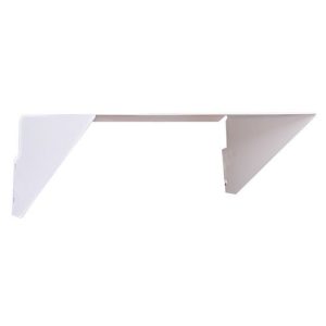 Morris 71443B LED Lg Wallpack Visor White