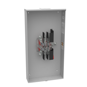 Milbank U3566-X-HSP 7 Terminal Ringless, 38.75x6x20.25 Large Closing, Plate Lever Bypass Stainless, Steel Hasp