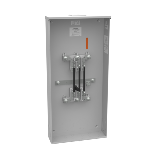 Milbank UA4667-X-8529 7 Terminal Bolt-in Large, Closing Plate Link Bypass, Unpainted Aluminum, Configuration 8529
