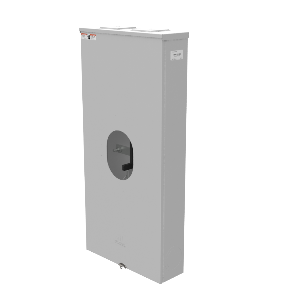 Milbank U4667-XT-9526 7 Terminal Bolt-in 2 Large, Closing Plates Link Bypass, Configuration 9526
