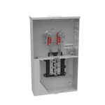 Milbank UAP5024-XL-FMG 4 Terminal Ringless Small, Closing Plate 12 Branch, Circuit Aluminum Painted, Florida Meter Group