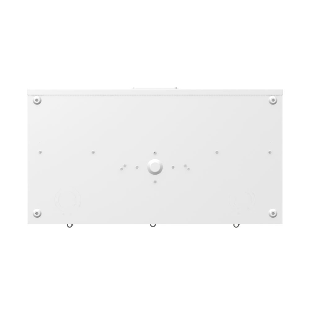 Milbank UAP1252-X-HSP 4 Terminal Ringless Large, Closing Plate 2 Position, Stainless Steel Hasp, Aluminum Painted