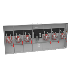 Milbank U2876-XT-HSP 4 Terminal Ringless 2 Large, Closing Plates Lever Bypass 6, Position Stainless Steel Hasp