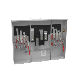 Milbank U2732-XT-HSP 7 Terminal Ringless 2 Large, Closing Plates Lever Bypass 2, Position Stainless Steel Hasp