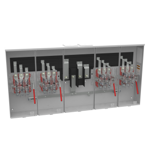 Milbank U2734-XT-HSP 7 Terminal Ringless 2 Large, Closing Plates Lever Bypass 4, Position Stainless Steel Hasp