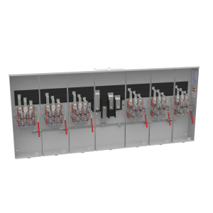Milbank U2736-XT-HSP 7 Terminal Ringless 2 Large, Closing Plates Lever Bypass 6, Position Stainless Steel Hasp