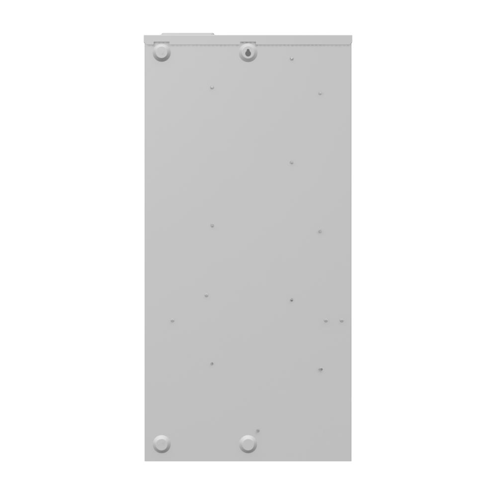 Milbank U2853-X-HSP 4 Terminal Ringless Large, Closing Plate 3 Position, 3-125 Ampere Main Breaker, Provision Stainless