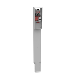 Milbank U5136-O-200S-FMG 4 Terminal Ringless Plain Top 1-200 Ampere Main Breaker Single Pedestal Direct Bury Florida Meter Group