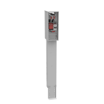 Milbank U5137-O-200S-FMG 4 Terminal Ringless Plain Top, 2-200 Ampere Main Breaker, Double Pedestal Direct Bury