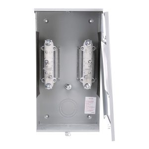 Siemens 9809-8416 10-Cutout Type K4 300 VAC, 400 A Meter Socket