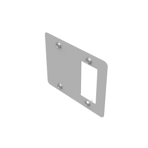 Milbank K5935-10GR Receptacle Face Plate, Versaped Blank 520