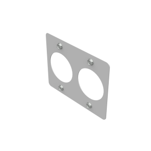Milbank K5935-2/1450 Receptacle Face Plate, Versaped 1450 1450