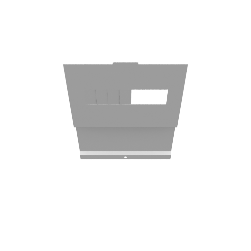 Milbank Z819294-SC Deadfront For Versa Ped Type Pedestal With 2 Receptacle, Cutout Opening