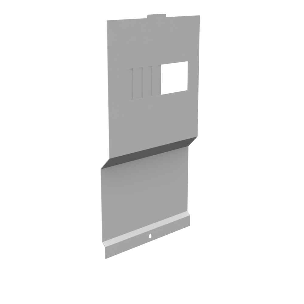 Milbank Z819294-SC Deadfront For Versa Ped Type Pedestal With 2 Receptacle, Cutout Opening