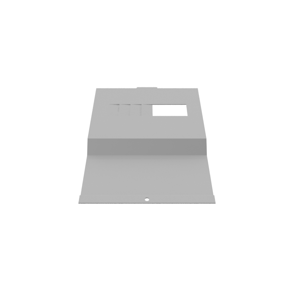 Milbank Z819294-SC Deadfront For Versa Ped Type Pedestal With 2 Receptacle, Cutout Opening