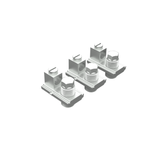 Milbank K4977-EXT Tap Connector Kit External Hex Slide Nut With 14-1/0 Box Connector 300 Volt Maximum 3 Per Kit