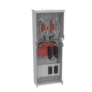 Milbank U5101-XL-11GR 4 Terminal Ringless Small, Closing Plate 520GR 520GR, Surface Mount