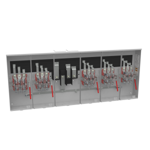 Milbank U2735-XT 7 Terminal Ringless 2 Large, Closing Plates Lever Bypass 5 Position