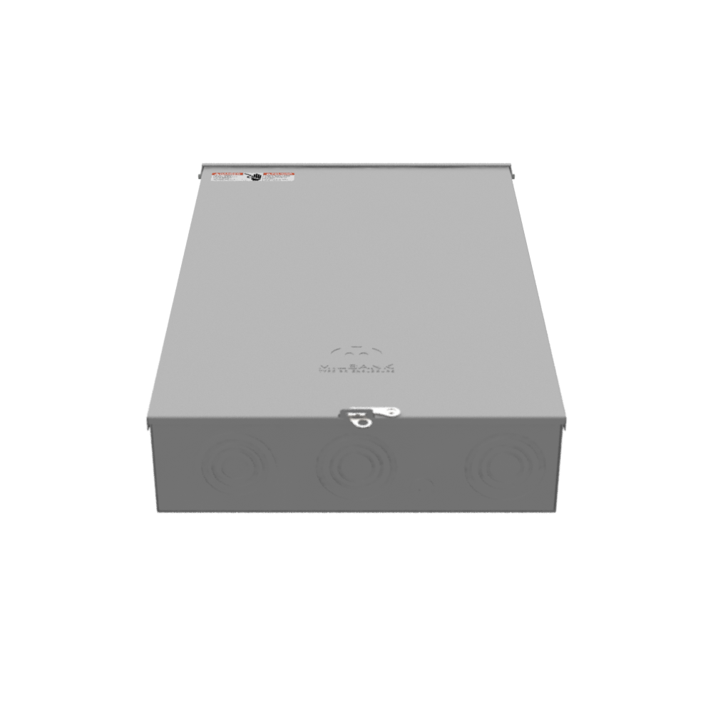 Milbank U4540-XL 200 Ampere 1phase 600 Volt, 15in-23in-4in Painted Steel, Lift Off Front Hasp 6 Lugs, Per Landing 10k