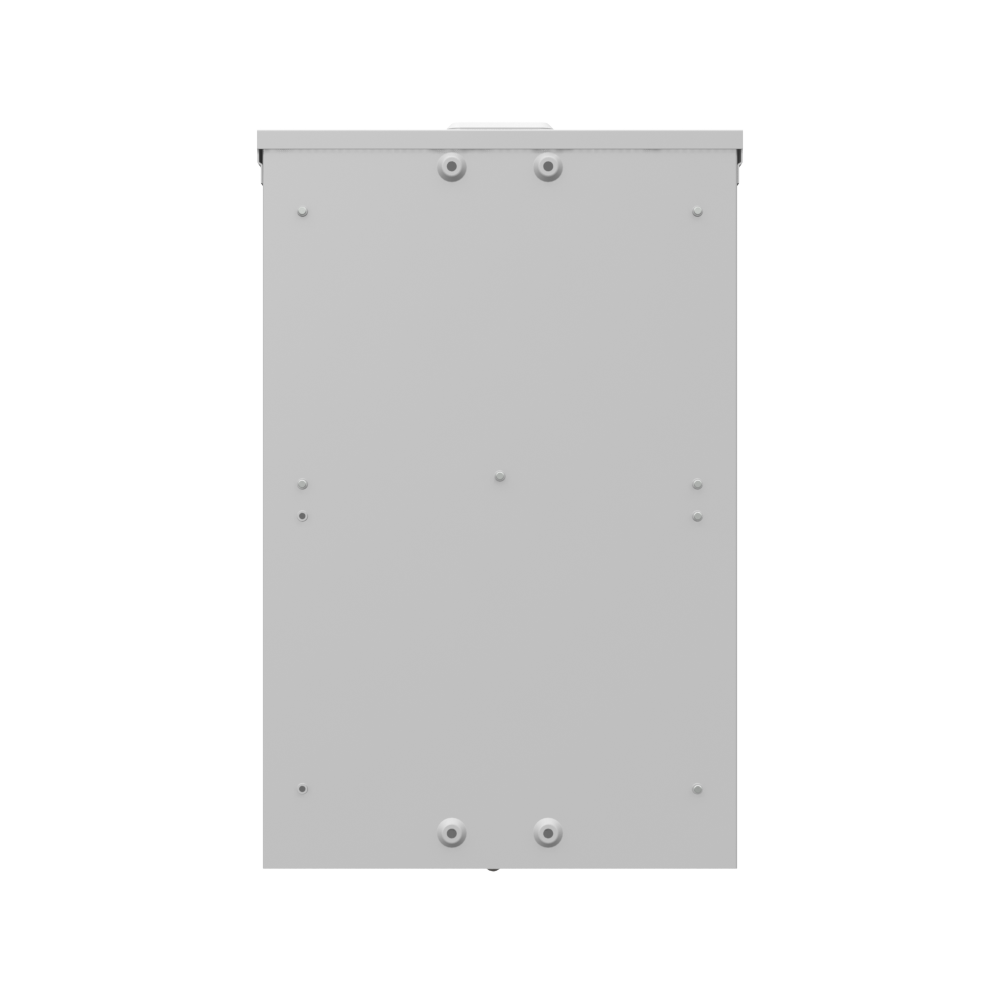 Milbank U4542-XL 200 Ampere 3 Phase 600 Volt 15in-23in-4in Painted Steel Lift Off Front Hasp 6 Lugs Per Landing 10k