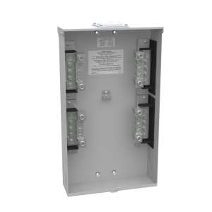 Milbank U4549-RXL 400 Ampere 3 Phase 600 Volt, 16in-27in-5in Painted Steel, Lift Off Front Hasp 5 Lugs Per Landing, 10k