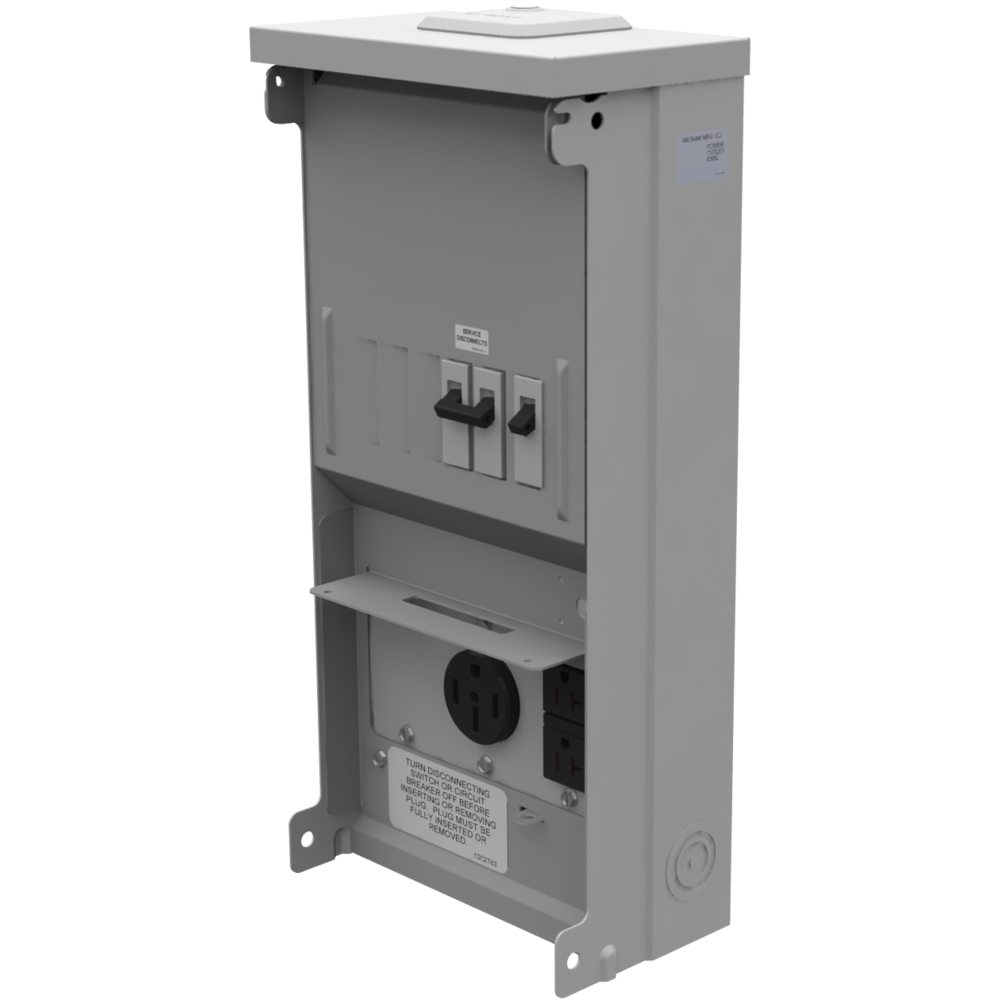 Milbank U5000-XL-55 Unmetered Small Closing, Plate 1450 520GR Surface Mount