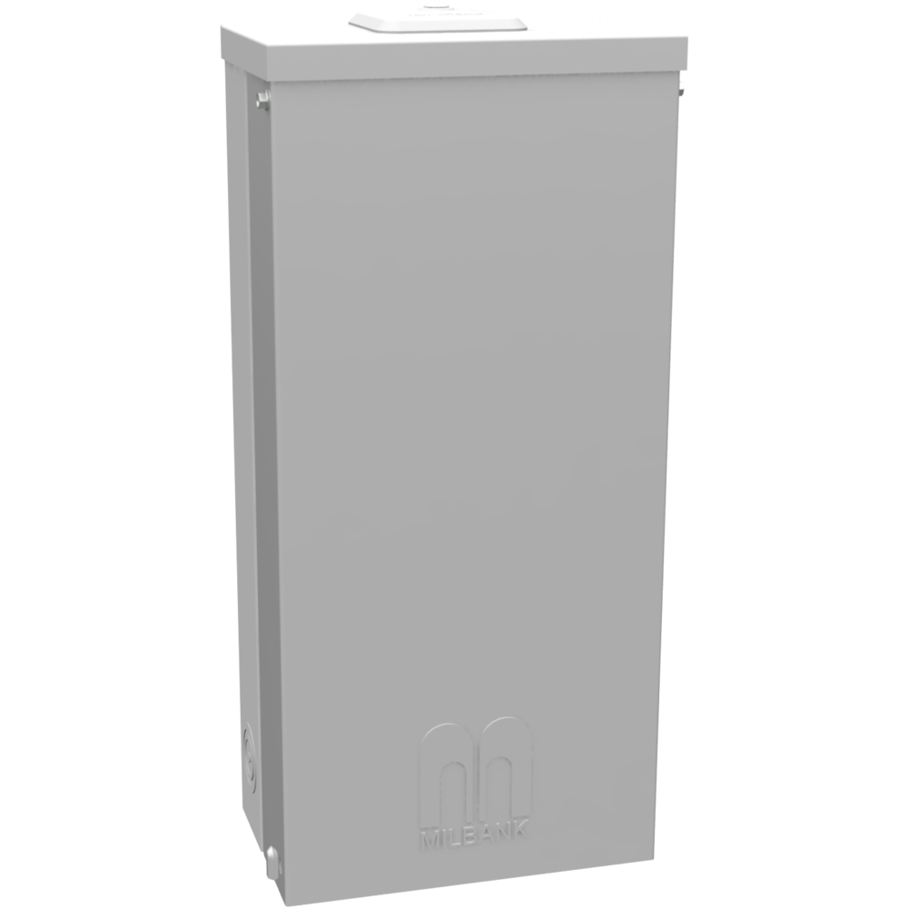 Milbank U5000-XL-55 Unmetered Small Closing, Plate 1450 520GR Surface Mount
