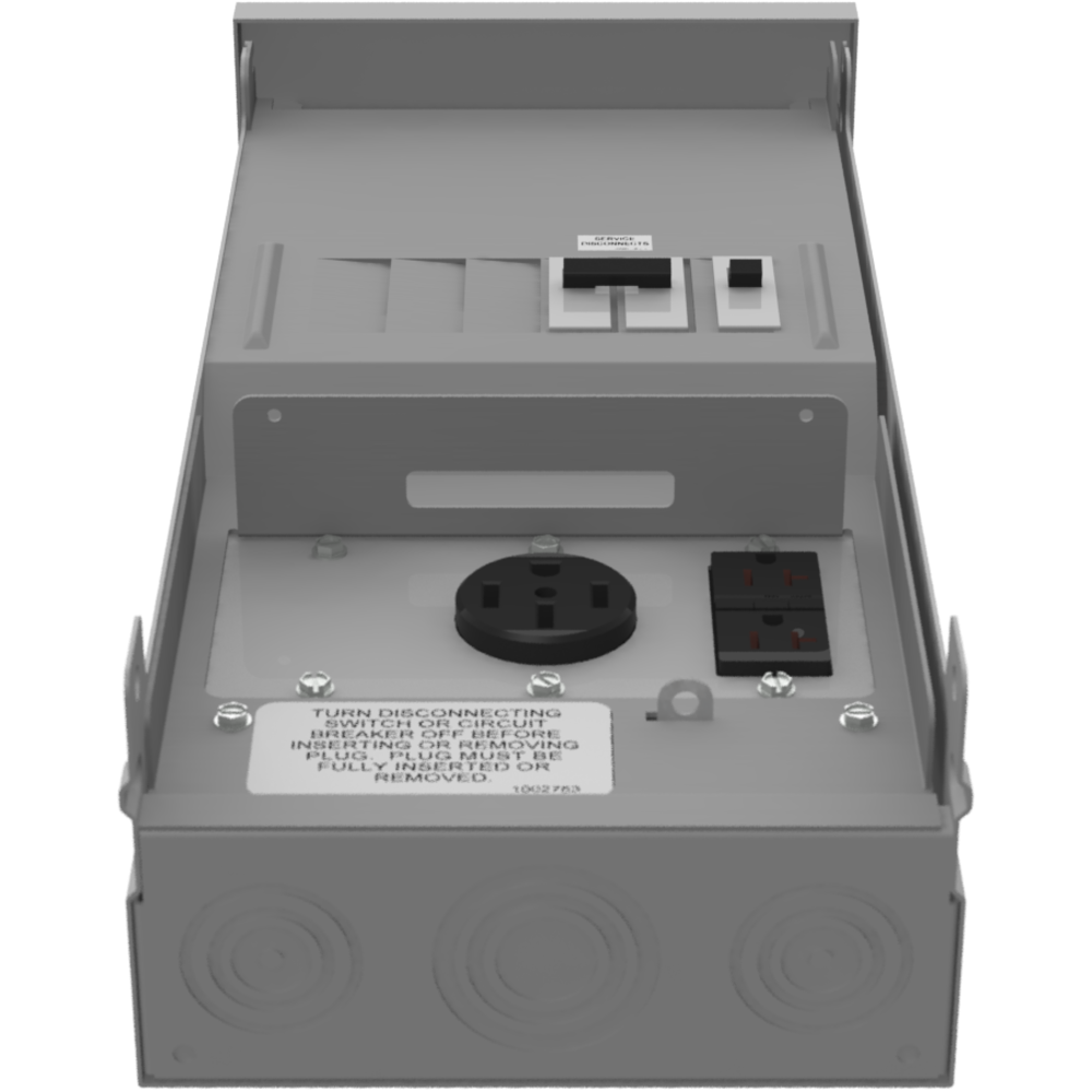 Milbank U5000-XL-55 Unmetered Small Closing, Plate 1450 520GR Surface Mount