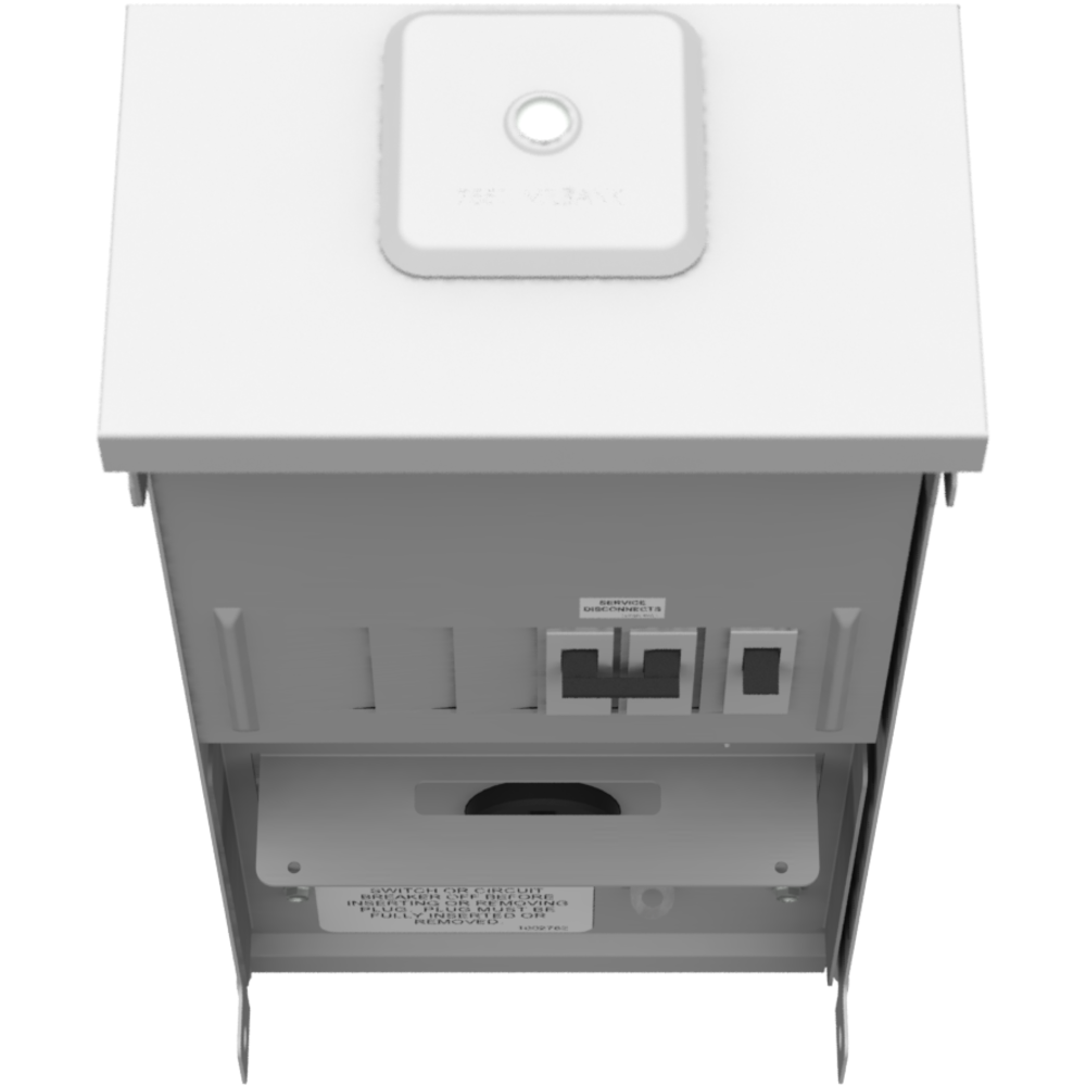 Milbank U5000-XL-55 Unmetered Small Closing, Plate 1450 520GR Surface Mount