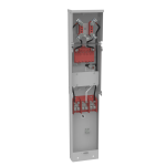 Milbank U5310-O 4 Terminal Ring Type Plain, Top Single Pedestal Pad Mount